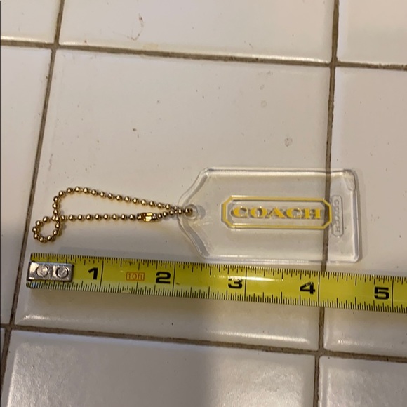 Coach charm clear color - Picture 5 of 5